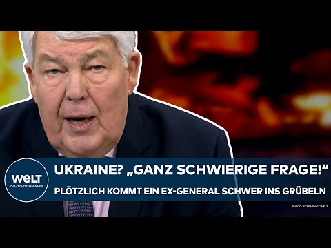 Video Thumbnail: PUTINS KRIEG: "Ganz schwierige Frage!" Plötzlich kommt ein Ex-General schwer in Grübeln!
