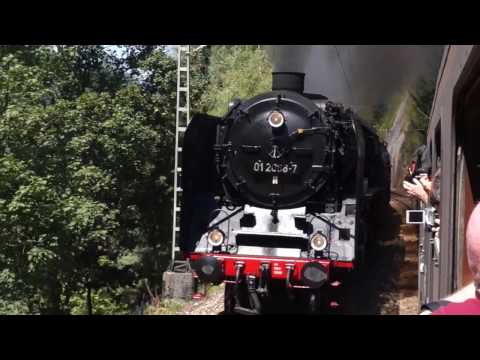 "Mit Volldampf durch Deutschland", 2015, Parallelfahrt Hausach- Triberg,