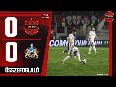 Budapest Honvéd FC - Szeged-Csanád Grosics A. 0-0, Merkantil Bank Liga, 13. forduló - összefoglaló