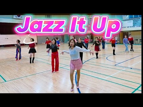 Jazz It Up Line Dance |재즈 잇 업| Improver | Rob Fowler | 수요반 Demo