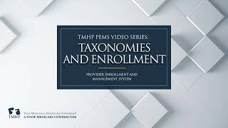 Taxonomies and Enrollment