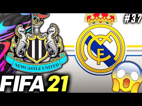 CHAMPIONS LEAGUE DRAMA VS REAL MADRID!!! - FIFA 21 Newcastle Career Mode EP37