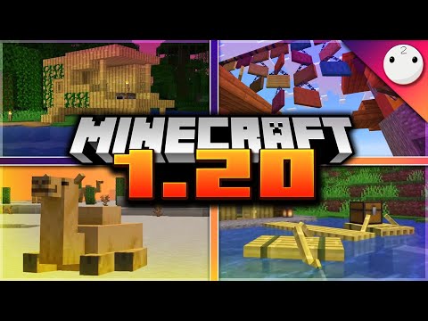 DAS sind ALLE FEATURES vom MINECRAFT 1.20 UPDATE | Bambus, Kamele & mehr!