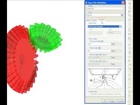 bevel gear UI - Wildfire 5.0