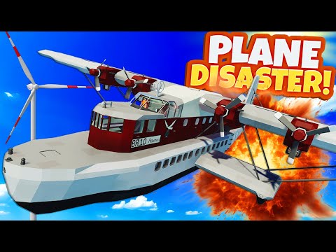 We Let OB Fly the Plane... and He Crashed It in Stormworks Multiplayer!