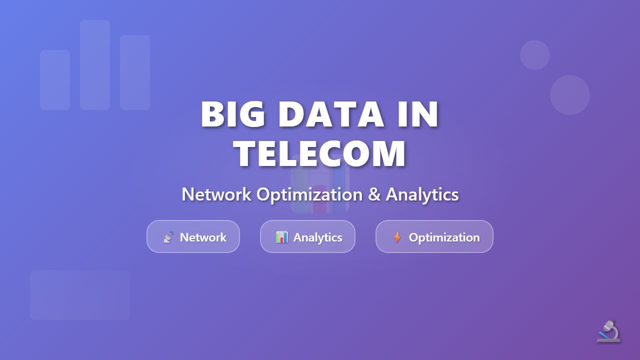 Telecom Big Data Analytics: Network Optimization, Customer Insights & Service Improvement
