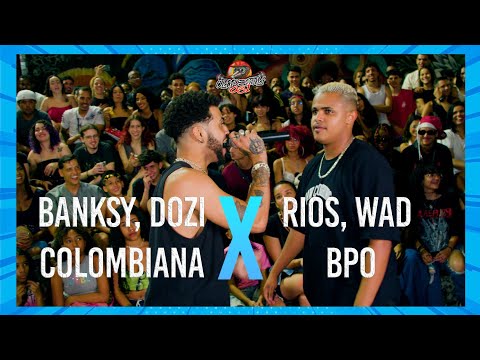 Colombiana, Dozi e Banksy x Rios, Wad e BPO - 1° FASE - EDIÇÃO DE TRIO - CLANDESTINA031 - BH/MG