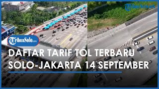 Daftar Tarif Tol Solo-Jakarta Terbaru, Pastikan Saldo E-Toll Anda Cukup Sebelum Mulai Perjalanan