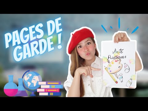 PAGES DE GARDE idées DIY Back To School // KIARA PARIS