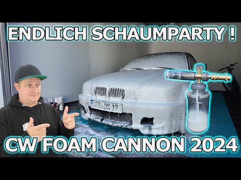 Die Schaumparty kann starten! Chemicalworkz FOAM CANNON im Einsatz!