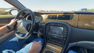 2003 Jaguar S type R Ride Along