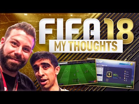 MY first IMPRESSIONS after PLAYING FIFA 18 ULTIMATE TEAM
