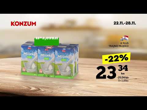 Konzum tjedna akcija od 22.-28.11.2018.