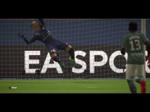 FIFA 18- coupe nationale 1/2 finale resume - psg vs asse