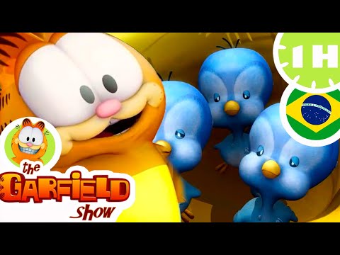 🐣 Garfield se torna a mamãe dos pássaros? 🐣