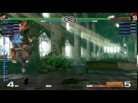 THE KING OF FIGHTERS XIV Demo - KYO - Maxmode ( Corner only)