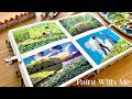 Paint With Me Studio Ghibli Landscape Gouache Painting Relaxing Art