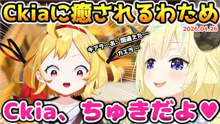 わため、ぷちホロの村でCkia（カエラの妹属性・ちびカエラ）に癒される＆カエラの名前を…【#ホロライブ切り抜き #日本語字幕 #英語学習 #ドドドライブ #KaelaKovalskia】
