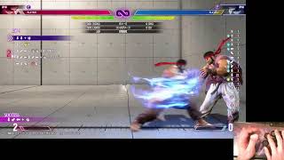 ストリートファイター６　手元カメラテスト