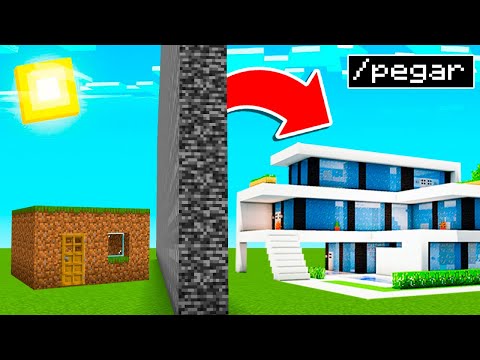 Trolleé a mi AMIGO con HACKS en UNA BATALLA de CONSTRUCCIÓN en MINECRAFT!