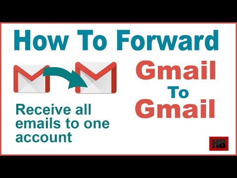 How to forward One Gmail account to another Gmail Account | How to forward Gmail | Forwarding Gmail Video