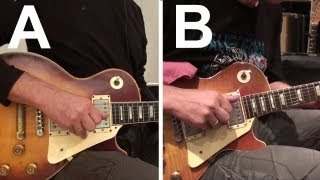 Video thumbnail for A/B Comparing 1974 Les Paul Custom (Haeussel 1959 Pickups) to 1960 Les Paul Standard by Ingo Raven