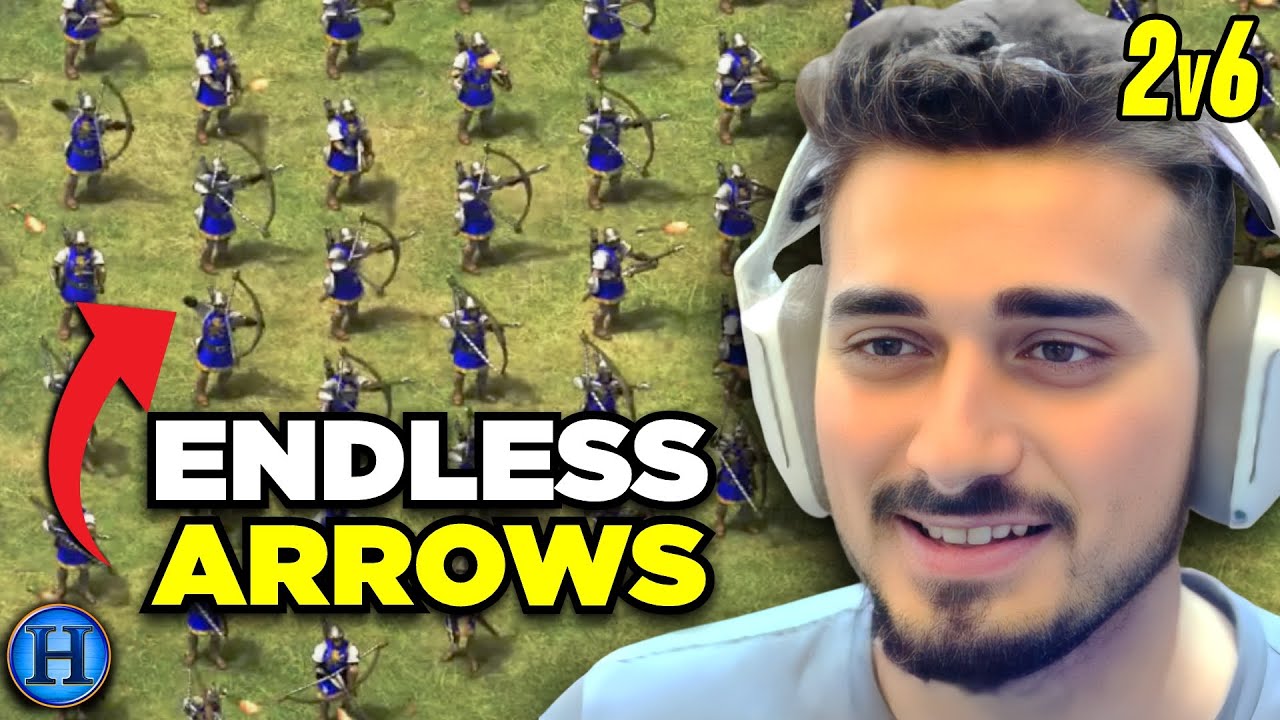 Hera & VpnEnjoyer vs 6 EXTREME AIs (EPIC GAME) | AoE2