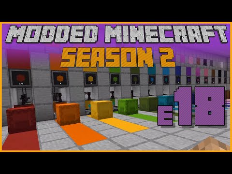 Modded Minecraft Season 2: Episode 18 | CONCRETE FACTORY