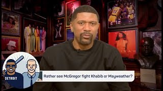 Jalen Rose: 'We will not see Floyd Mayweather in an octagon' for real fight | Jalen & Jacoby | ESPN