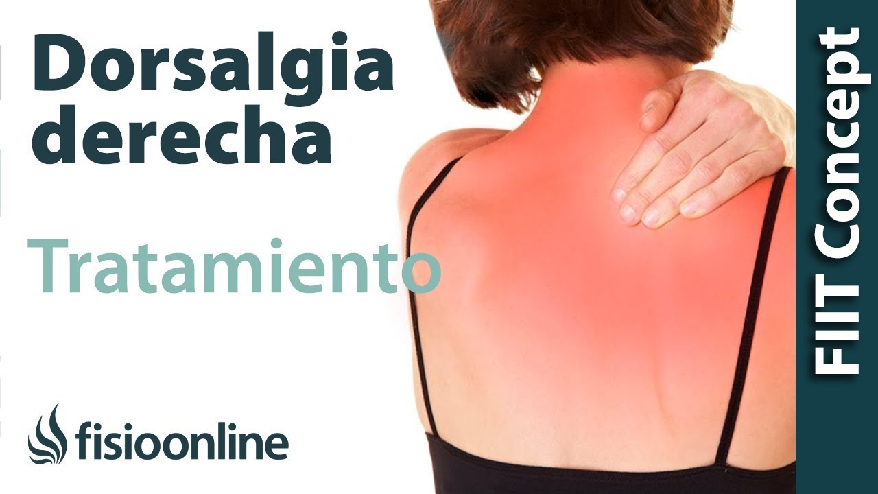 Tratamiento de la dorsalgia derecha