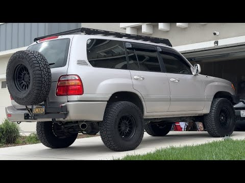 Installing Revel Exhaust On The Land Cruiser 100!