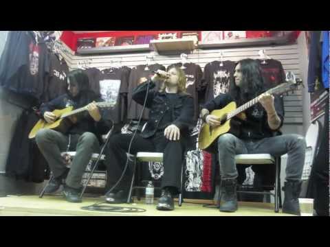 Firewind Acoustic session feat Gus G - Scrape Records Meet and Greet