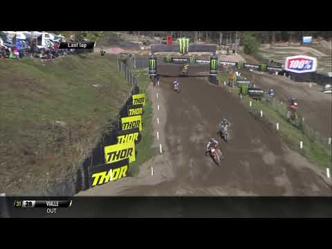 Geerts vs Laegenfelder | MX2 Race 2 | MXGP of Pietramurata 2021
