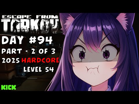 Escape from Tarkov: Level 54 PvP Solo - Cat VTuber - Part 2 of 3 - Day 94 thumbnail