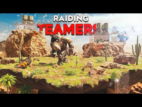 OASISAUR Raiding Cheaters on Scorched Earth SmallTribes in ARK: Survival Ascended