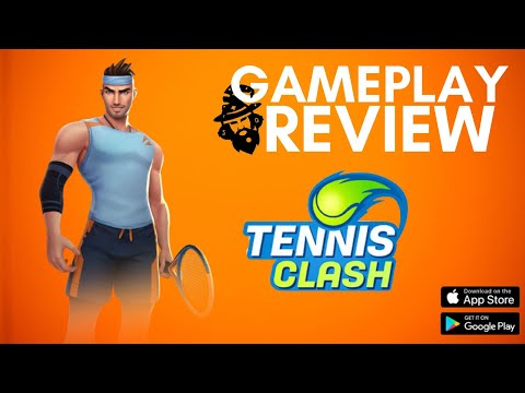 Tennis Clash Gameplay - Multiplayer Game - Wildlife Studios - Review - First Impressions