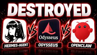 PewdiePie's Odysseus VS Hermes VS OpenClaw: Who wins?