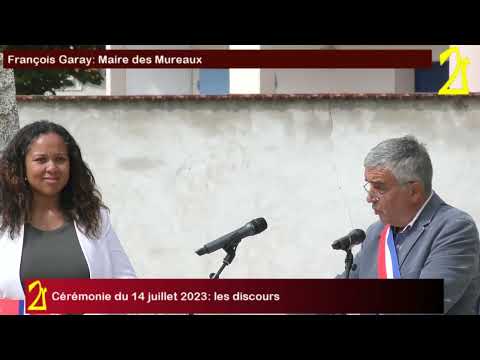 Cérémonie du 14 juillet 2023 aux Mureaux: les discours