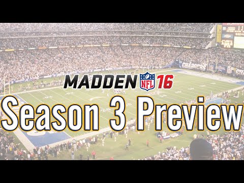 Madden 16 Chargers Connected Franchise Year 3 Preview - EP21
