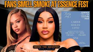 Cardi B & Latto Take The Stage at Essence Fest: Fans Smelling Smoke? 
