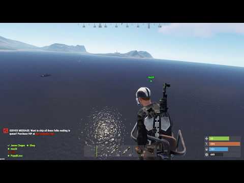 Sick minicopter boat counter cargo