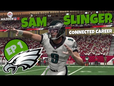 Madden 16 (Xbox One) Sam Slinger (QB) Connected Career Series - EP1 (Week 1 vs Falcons)