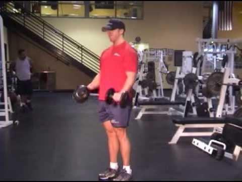 Dumbbell reverse curl instructions and video