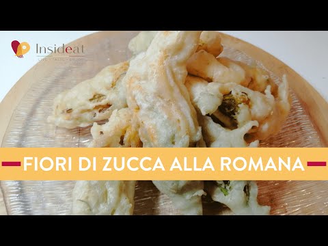 Fiori di zucca alla romana: la ricetta per farli croccanti fuori e dal cuore morbido