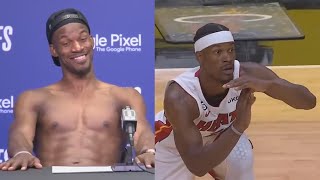 Jimmy Butler being the FUNNIEST player in the League for 4 minutes straight