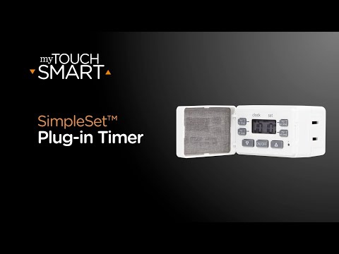 66985: myTouchSmart Plug-in Timer - Operation