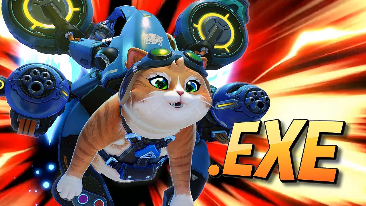 Overwatch is hilarious - Jetpack cat