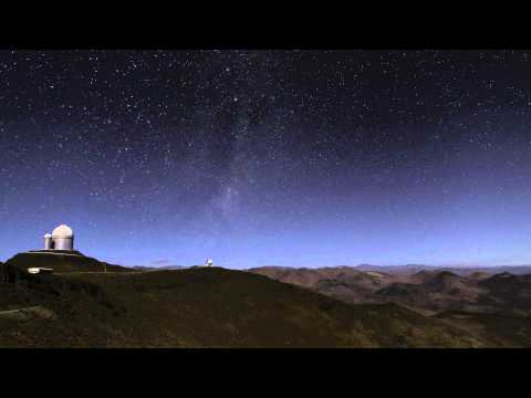 Stars rise over La Silla