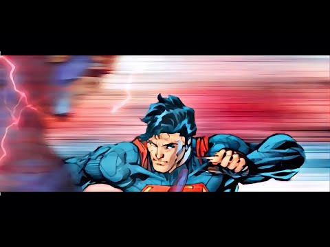 FLASH VS SUPERMAN COMIC ANIMATION (ORIGINAL)