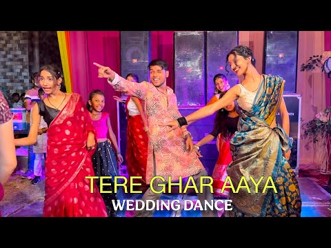 Tere Ghar Aaya Mai Aaya Tujhko Lene | Wedding Dance | Abhi Jain Team | Disha Ki Bandoli Mai Dance